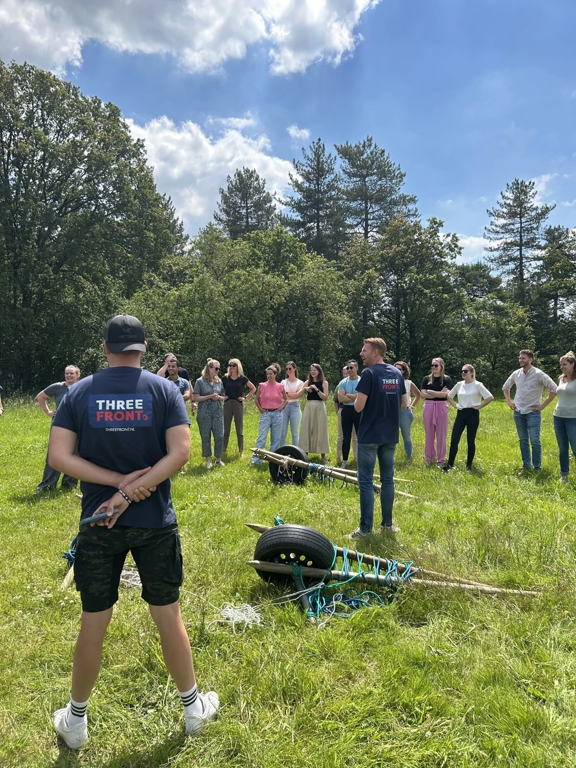 Man die uitleg geeft